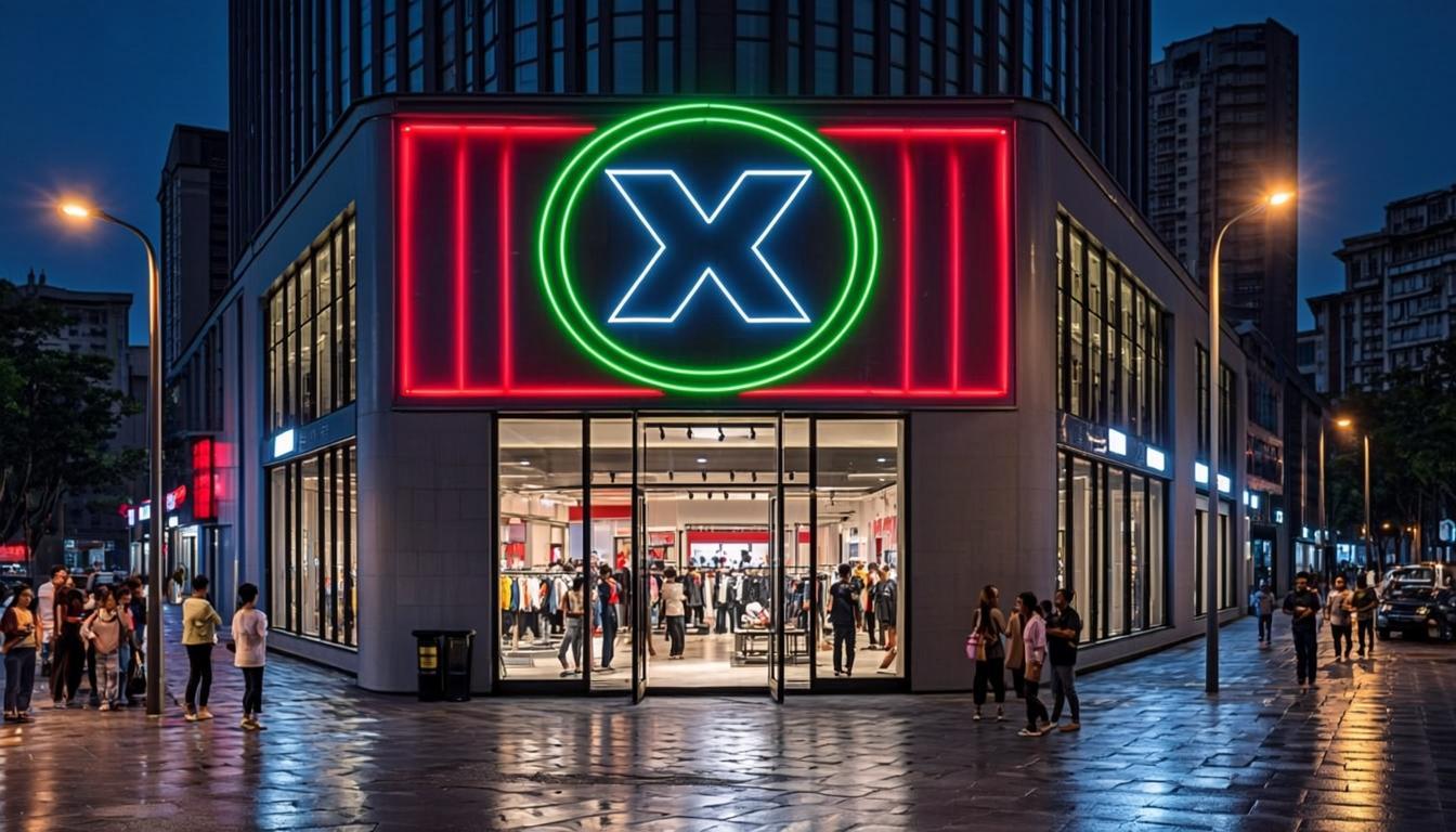 Retail Store Neon Display